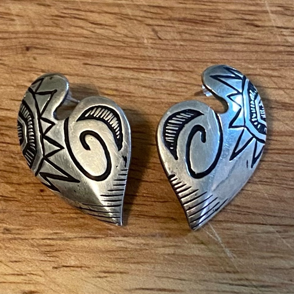 Robert Shields Design Silver Earrings